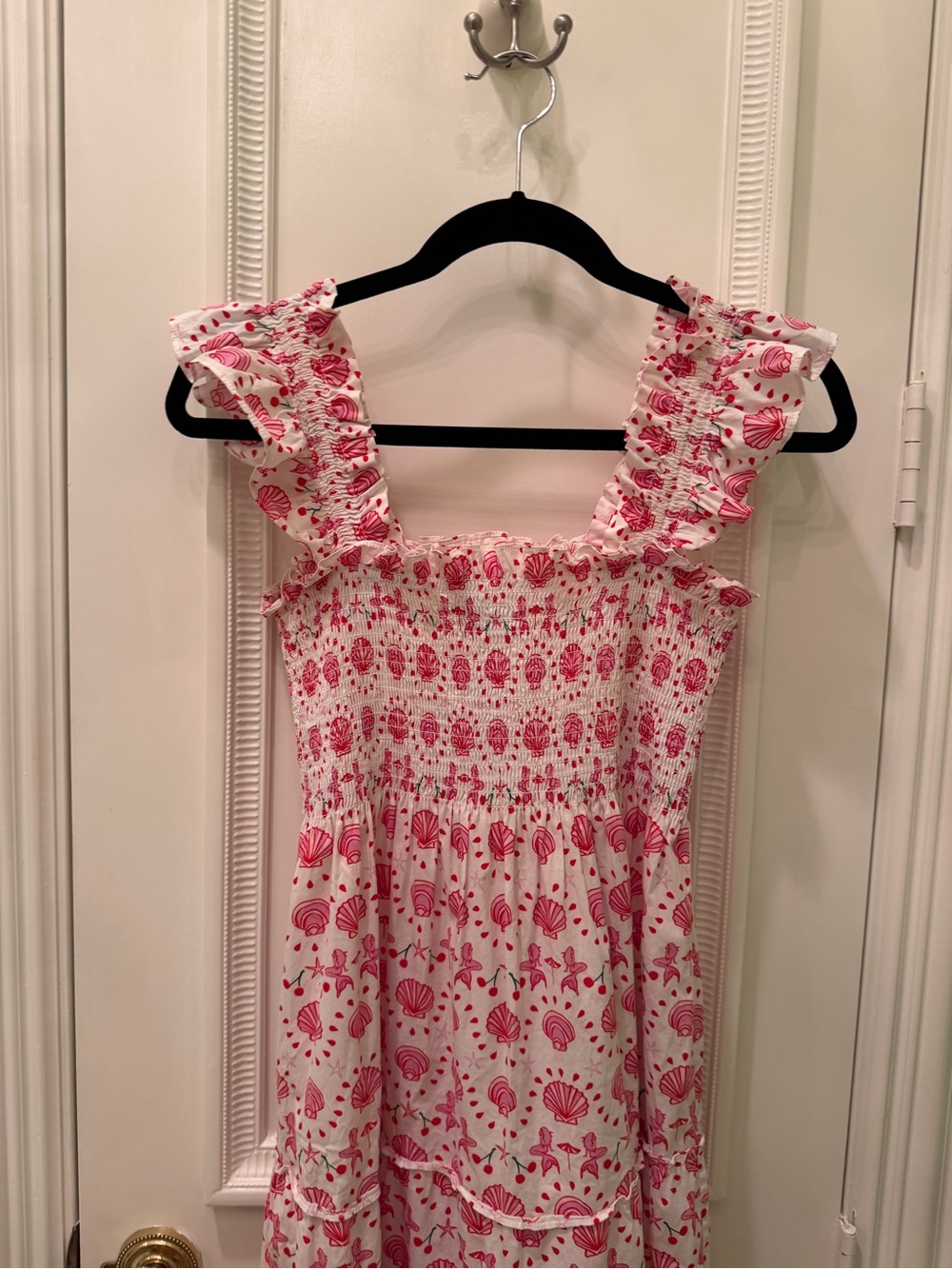 Hill House Ellie Nap Dress Mermaid Print Size XS - Picture 5 of 13